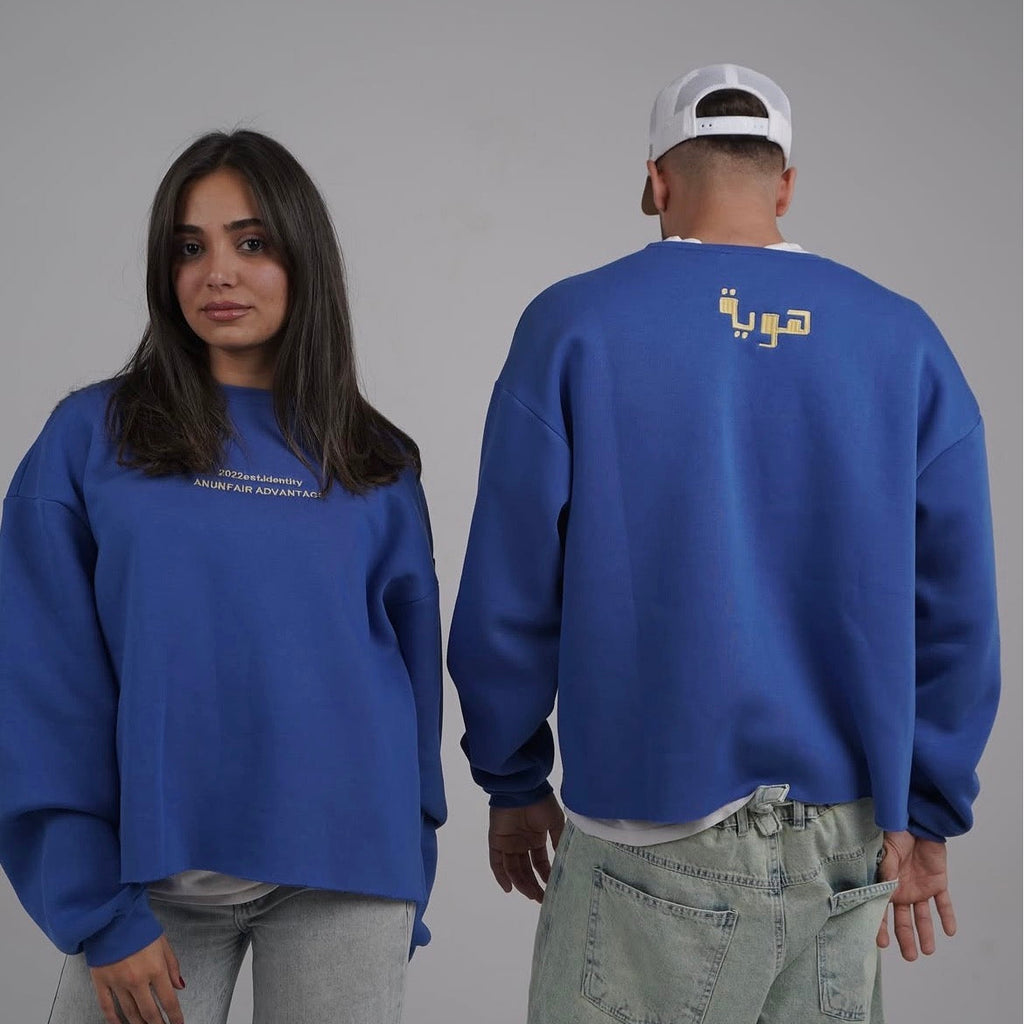 Unfair blue crewneck